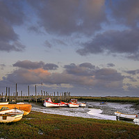 Buy canvas prints of Seal Trips and Fishing Boats by Jim Key