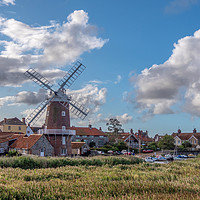 Buy canvas prints of Cley next the Sea  Norfolk  by Jim Key
