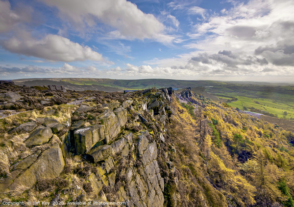 View from The Roaches Picture Board by Jim Key