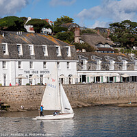 Buy canvas prints of St Mawes Cornwall by Jim Key
