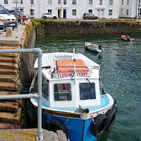 Buy canvas prints of Falmouth to Flushing Ferry by Jim Key