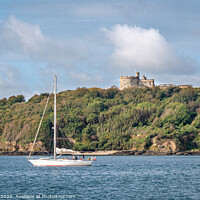 Buy canvas prints of Pendennis Castle Cornwall by Jim Key