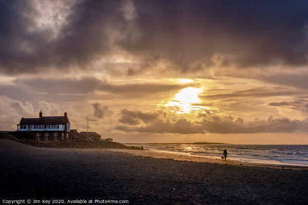 Brancaster Beach Norfolk  Picture Board by Jim Key