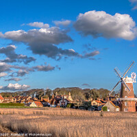 Buy canvas prints of Cley next the Sea  Norfolk  by Jim Key