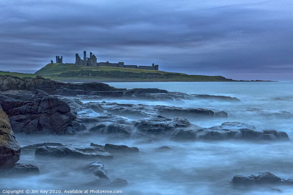 Dunstanburgh Castle Northumberland Picture Board by Jim Key