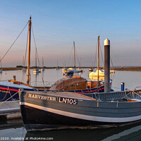 Buy canvas prints of A Whelker and a Lifeboat Norfolk by Jim Key