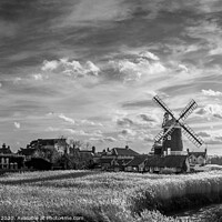 Buy canvas prints of Majestic Cley Windmill Stands Tall  by Jim Key