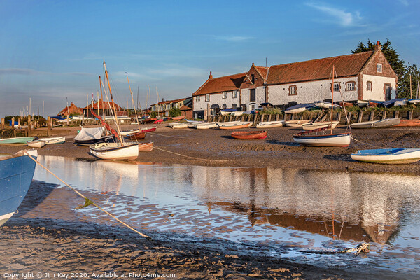 Burnham Overy Staithe Norfolk Picture Board by Jim Key