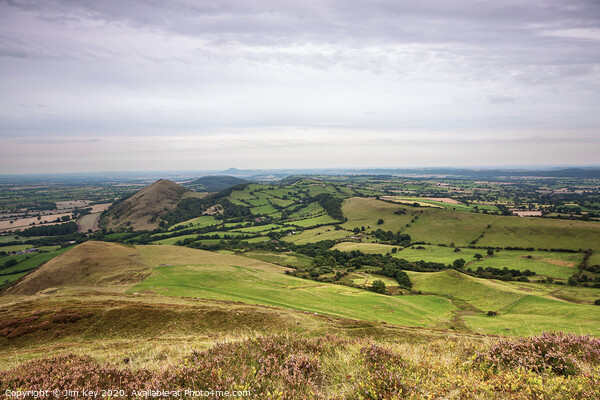 Shropshire Hills Picture Board by Jim Key