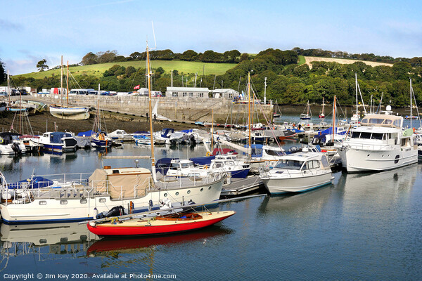 Mylor Yacht Harbour  Picture Board by Jim Key