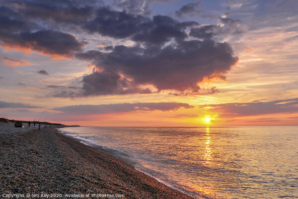 Weybourne Beach Norfolk  Picture Board by Jim Key