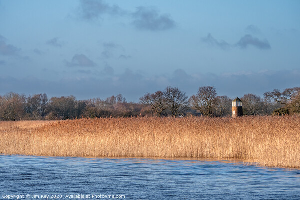 Hickling Broad Norfolk Picture Board by Jim Key