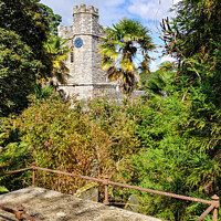 Buy canvas prints of St Just's Church Cornwall by Jim Key