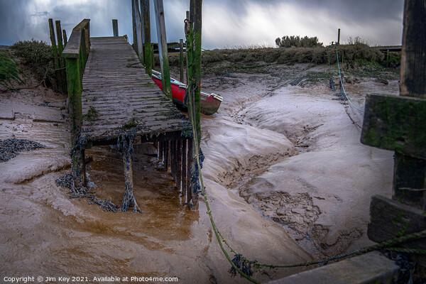 Morston Quay Norfolk Picture Board by Jim Key