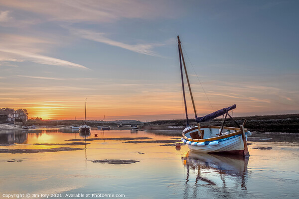 Burnham Overy Staithe Norfolk  Picture Board by Jim Key