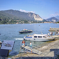 Buy canvas prints of Lake Maggiore Italy by Jim Key