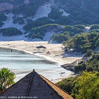 Buy canvas prints of Paradise Beach Kos Greece by Jim Key