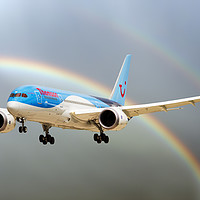 Buy canvas prints of Thompson 787 Dreamliner G-TUIB by Aircraft Nation