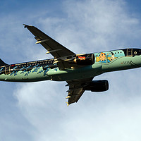Buy canvas prints of Brussels Airlines A320 'Tin Tin' by Aircraft Nation