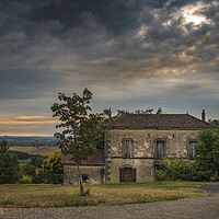 Buy canvas prints of French Country House by Dave Williams