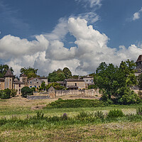 Buy canvas prints of Hamlet of Saint-Avit by Dave Williams