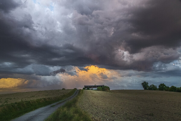 The Approaching Storm Picture Board by Dave Williams
