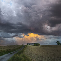 Buy canvas prints of The Approaching Storm by Dave Williams