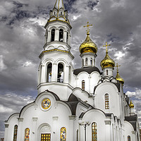 Buy canvas prints of The Woman's Monastery, Rostov on Don     by Dave Williams