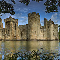 Buy canvas prints of Bodiam Castle in East Sussex by Dave Williams