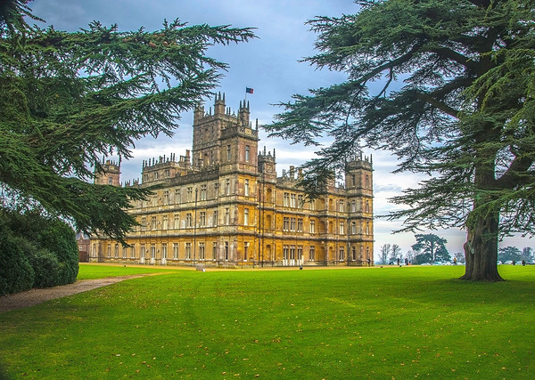 Downton Abbey - Highclere Castle Picture Board by Dave Williams