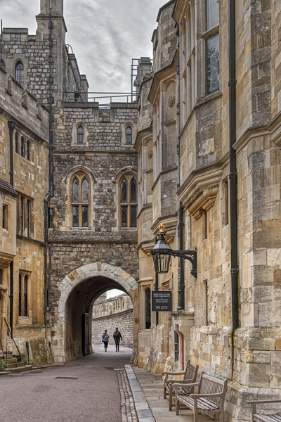 Windsor Castle _ The Norman Gateway Picture Board by Dave Williams