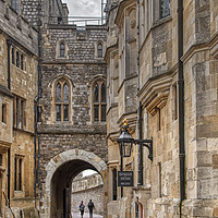 Buy canvas prints of Windsor Castle _ The Norman Gateway by Dave Williams