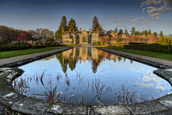 Rhinefield House Reflections Picture Board by Dave Williams