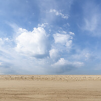 Buy canvas prints of Sunny summer beach on Sylt island by Daniela Simona Temneanu