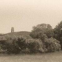 Buy canvas prints of Ancient Glastonbury Tor by Steve Painter
