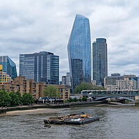 Buy canvas prints of The new skyline of South Bank  by Steve Painter