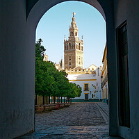 Buy canvas prints of The Cathedral of Saint Mary of the See in Seville  by Steve Painter