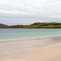 Buy canvas prints of Vatersay beach, Outer Hebrides by Hazel Wright
