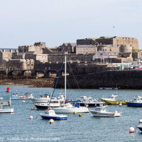 Buy canvas prints of Castle Cornet, Guernsey, Channel Islands by Hazel Wright