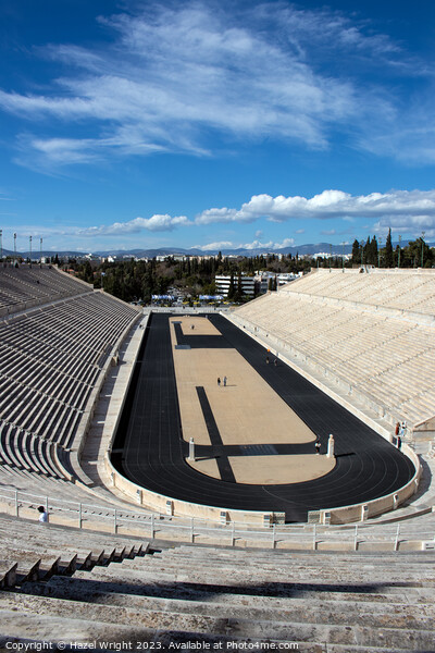 Panathenaic stadium, Athens Picture Board by Hazel Wright