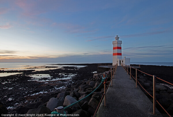 Gardskagi lighthouse, Iceland Picture Board by Hazel Wright