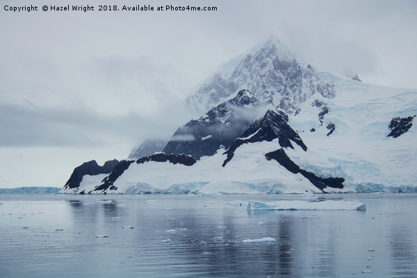 Wilhelmina Bay, Antarctica Picture Board by Hazel Wright