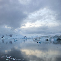 Buy canvas prints of Paradise Harbour, Antarctica by Hazel Wright