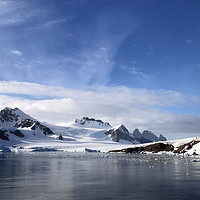 Buy canvas prints of View from Red Rock Ridge, Antarctica by Hazel Wright