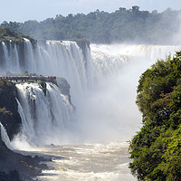Buy canvas prints of Iguazu Falls, Argentina by Hazel Wright