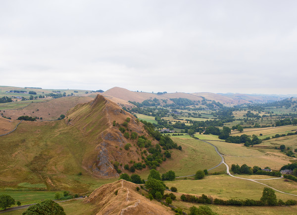 Park Hill from Chrome Hill, England Picture Board by Hazel Wright