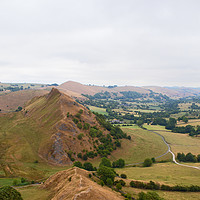 Buy canvas prints of Park Hill from Chrome Hill, England by Hazel Wright