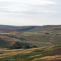 Buy canvas prints of View of Stanage Edge from Surprise View, near Hath by Hazel Wright