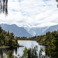 Buy canvas prints of Lake Matheson, New Zealand by Hazel Wright