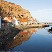 Buy canvas prints of Staithes Beck, North Yorkshire, England by Hazel Wright